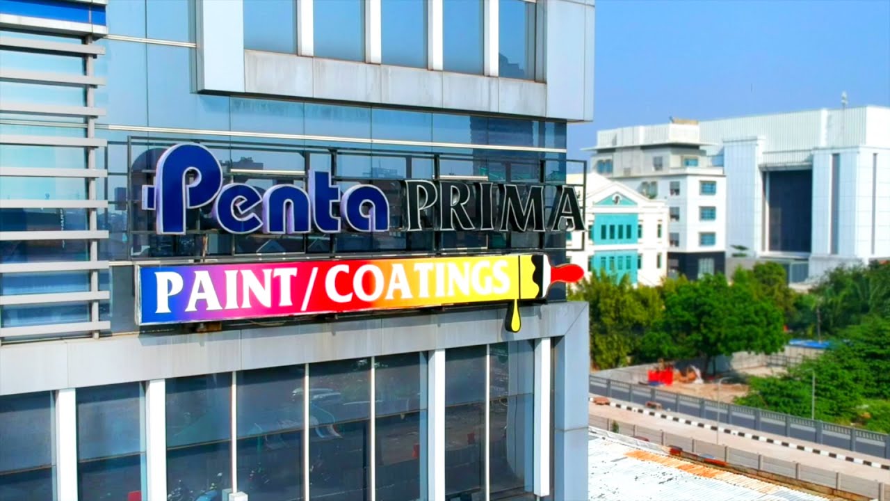 Cover resmi video company profile Penta Prima Paint